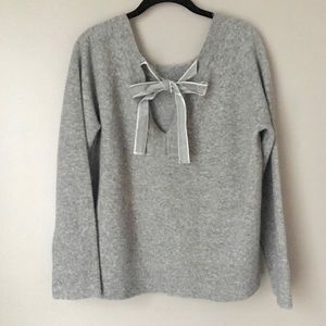NWTs Soft Gray J.Crew Sweater Sz. Small